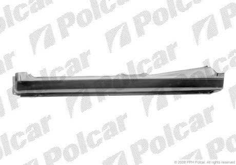 Порог левый Polcar 301641-1