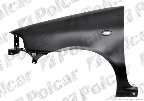 Крило переднє праве Polcar 301702
