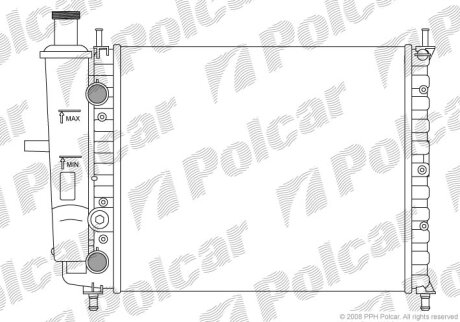 Радіатори охолодження Polcar 301808-5