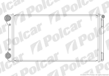 Радіатор охолодження Polcar 302208A4