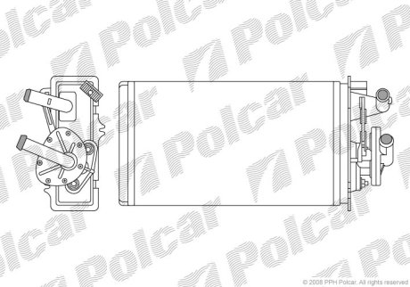 Радиатор обогрева Polcar 3026N8-2