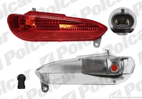 Ліхтар задній Polcar 303697-X
