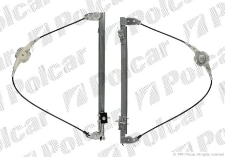 Склопідйомник ручної Polcar 3040PSM2 (фото 1)