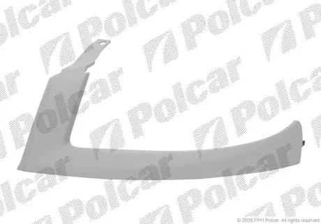 Накладка под фару (ресница) правая Polcar 304106-2