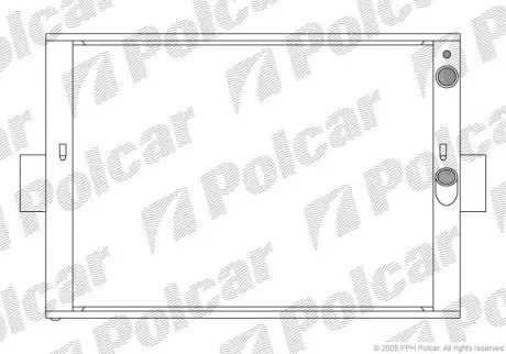 Радіатор охолодження Polcar 305008-3