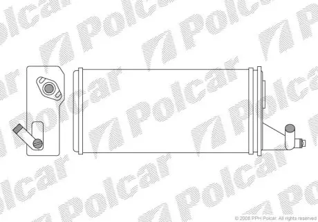 Радіатор обігріву Polcar 3050N8-1
