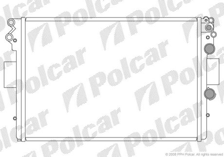 Радіатор охолодження Polcar 305208-2