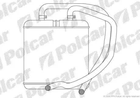 Радіатор обігріву Polcar 3052N8-1