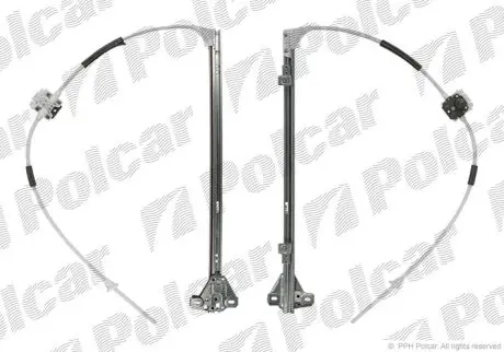 Склопідйомник механічний Polcar 3052PSM1