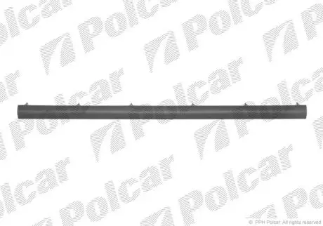 Молдинг бампера середній Polcar 32019610