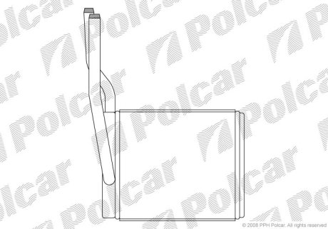 Радіатор обігріву Polcar 3201N81X