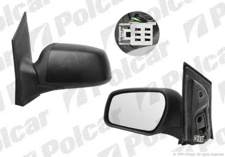 Дзеркало зовнішнє праве Polcar 3202524M