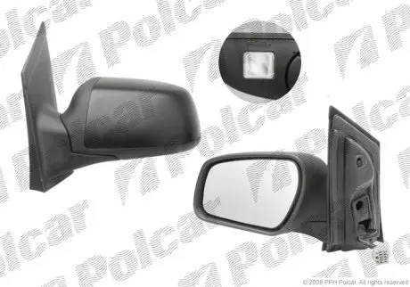 Дзеркало зовнішнє праве Polcar 3202526M
