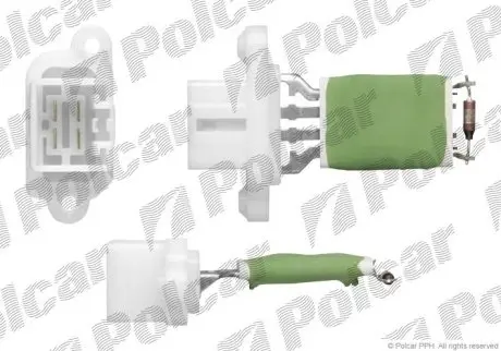 Резистор вентилятора салону Polcar 3202KST2X