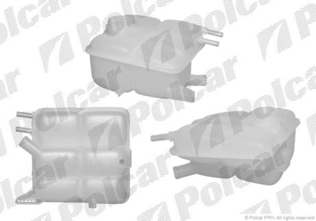 Бачок компенсационный Ford C-max/Focus/Kuga 03-12 Polcar 3202ZB-1