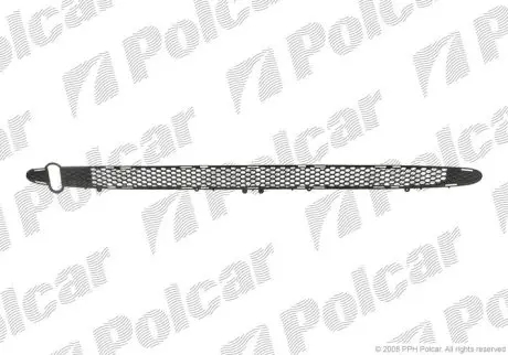Решітка в бампері Polcar 320727