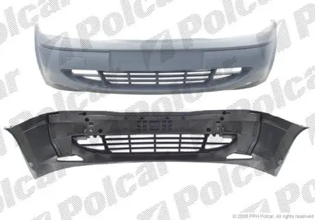 Бампер передній Polcar 321107-5