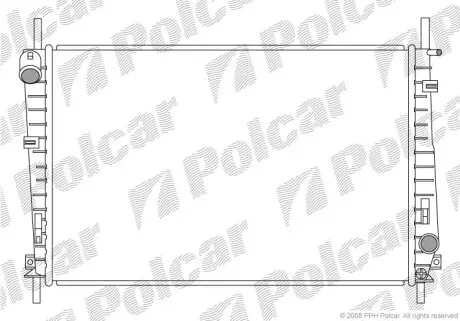 Радиатор охлаждения Polcar 321808-2