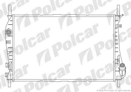 Радиатор охлаждения Polcar 321808-4