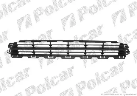 Решітка в бампері середня Polcar 321827-4
