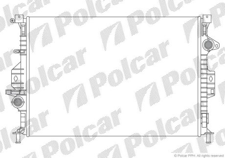 Радіатори охолодження Polcar 3219083X