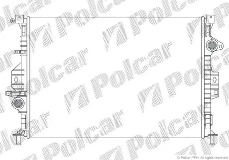 Радиатор охлаждения Polcar 3219083X