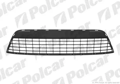 Решітка в бампері середня Polcar 321927
