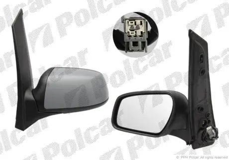 Дзеркало зовнішнє праве Polcar 3235523E