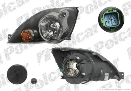 Фара основная Polcar 323710-E