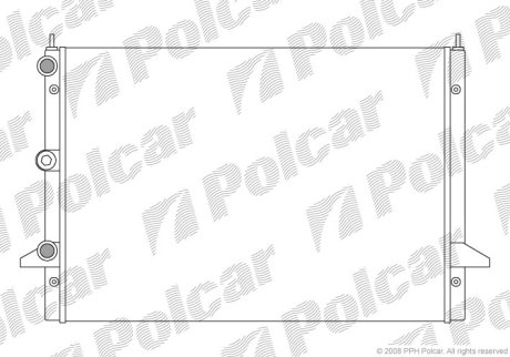 Радіатор охолодження Polcar 324008-2