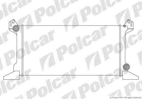 Радиатор охлаждения Polcar 324408A1