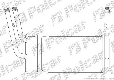 Радіатори обігріву Polcar 3244N8-2