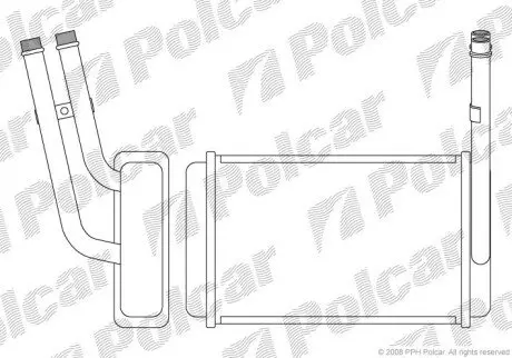 Радіатори обігріву Polcar 3244N8-2