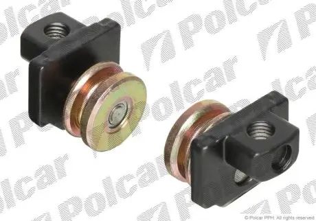 Ролик сдвижной двери верх. Ford Transit Polcar 3244Z-70