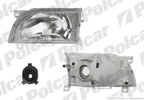 Фара основна FORD TRANSIT, 92- Polcar 324509-E