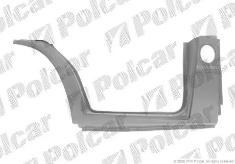 Порог левый Polcar 324541 (фото 1)