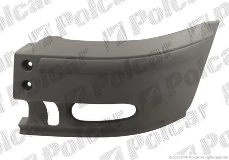 Угол бампера правый Polcar 324718-1
