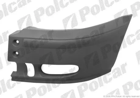 Угол бампера правый Polcar 3247182J