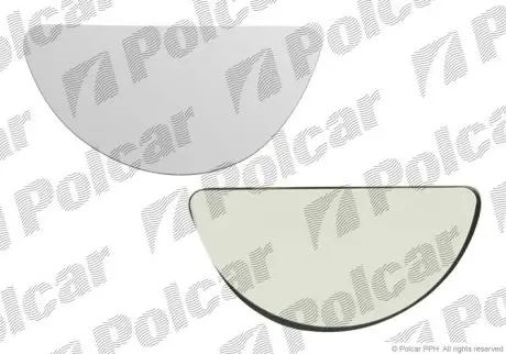 Скло дзеркала зовнішнього правого Polcar 3247558E