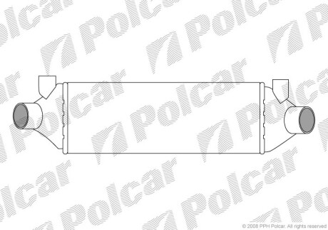 Радіатори повітря (Інтеркулери) Polcar 3247J8-1