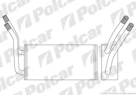 Радіатори обігріву Polcar 3247N8-1