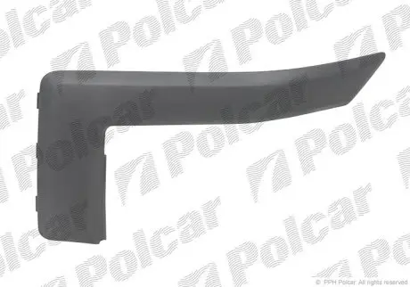 Молдинг бампера правый Polcar 325807-6
