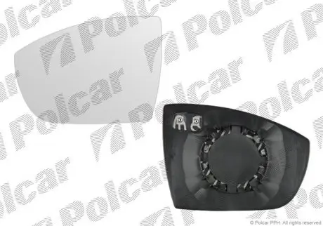 Вставка наружного зеркала левая Polcar 3280544E