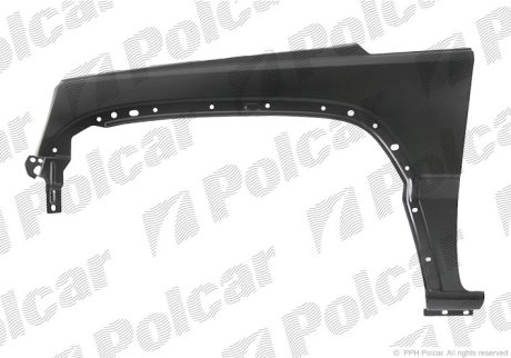 Крило переднє праве Polcar 341002-1