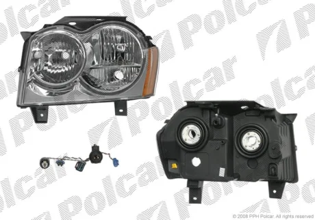 Фара основна, GRAND CHEROKEE, 05- Polcar 3430100
