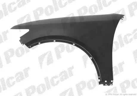 Крыло переднее правое Polcar 355002