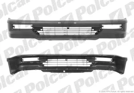 Бампер передний Polcar 380507-1
