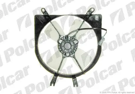 Вентилятор с корпусом/кронштейном Polcar 380723W1