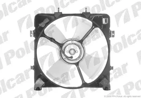 Вентилятор с корпусом/кронштейном Polcar 380723W2