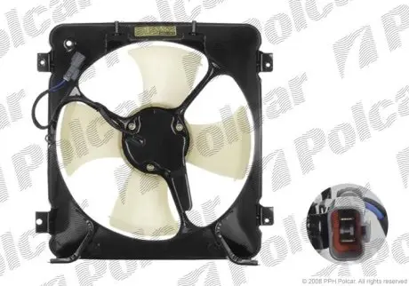 Вентилятор с корпусом/кронштейном Polcar 381023W3